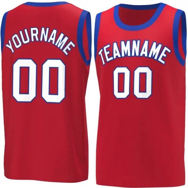 Camiseta-de-baloncesto-personalizada-uniforme-de-baloncesto-a-adir-cualquier-n-mero-de-nombre-del-equipo.jpg_640x640.jpg_ (2) Basket Shirt- Red